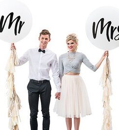 1 ballon mariage rond 
