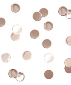 confettis rose gold mylar cuivre 14gr