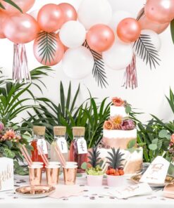 Guirlande de feuilles tropicales 1M25