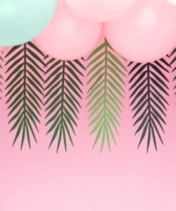 Guirlande de feuilles tropicales 1M25