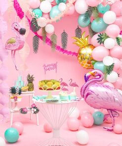 Guirlande de feuilles tropicales 1M25
