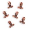 Location lot de 25 pince attache en métal cuivré