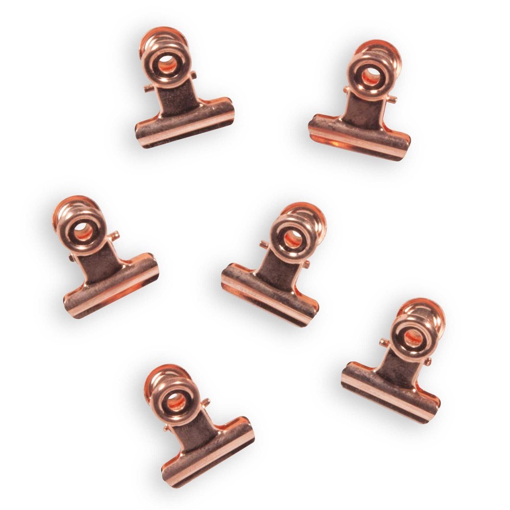 Location lot de 25 pince attache en métal cuivré Location lot de 25 pince attache en métal cuivré