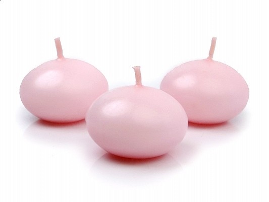 50 Bougie flottante rose clair 50 Bougie flottante rose clair
