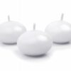 50 Bougie flottante blanche