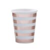 8 Gobelets Hello World menthe rose gold cuivré