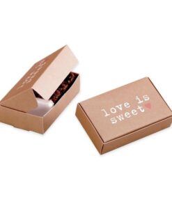 10 boîtes cadeau kraft 