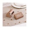 10 boîtes cadeau kraft "love is sweet"