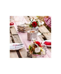 Bougeoir vase rondin de bois 15cm en Location