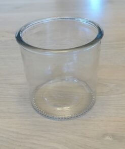 Bougeoir vase rondin de bois 15cm en Location