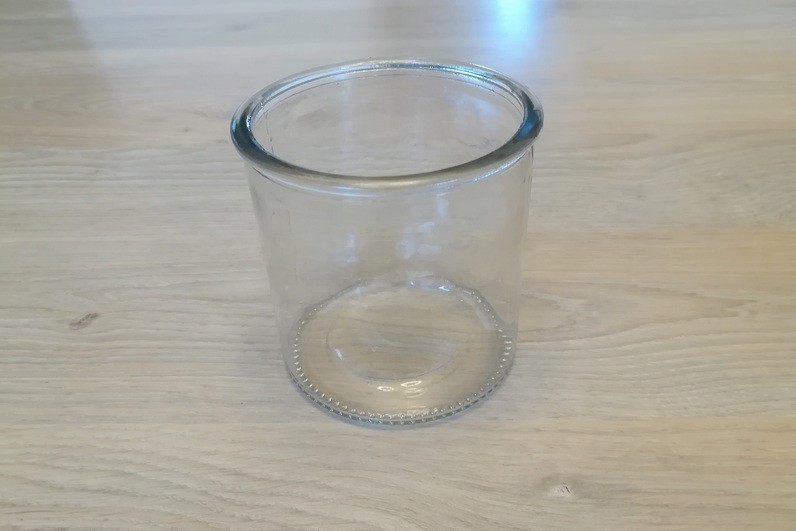 Bougeoir vase rondin de bois 15cm en Location Bougeoir vase rondin de bois 15cm en Location