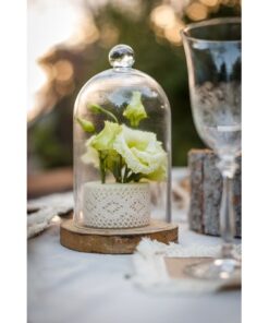 Location rondin de bois naturel 10cm 15cm rehausse
