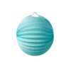 Lampion boule accordeon vert menthe 20 cm