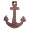 Ancre marine décoration thème mer 6cm