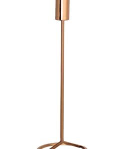 Location Bougeoir chandelier cuivre rose gold H30cm