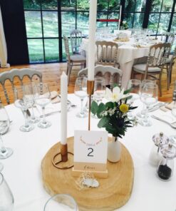 Location Bougeoir chandelier cuivre rose gold H30cm