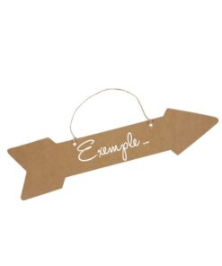 5 Flèches à personnaliser kraft