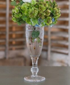 Flûte à champagne mariage verre transparent