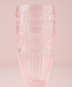 Flûte à champagne mariage vintage rose shabby