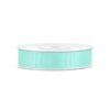 Ruban uni bleu tiffany blue coton 15mm 25M