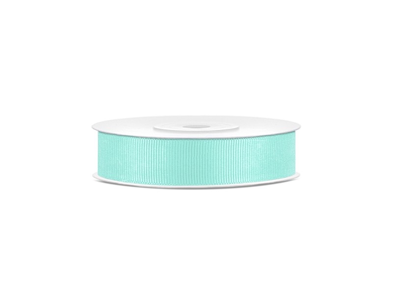 Ruban uni bleu tiffany blue coton 15mm 25M Ruban uni bleu tiffany blue coton 15mm 25M