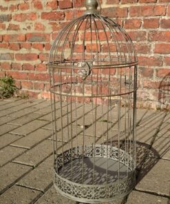 Location duo de cage à oiseaux en métal