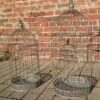 Location duo de cage à oiseaux en métal