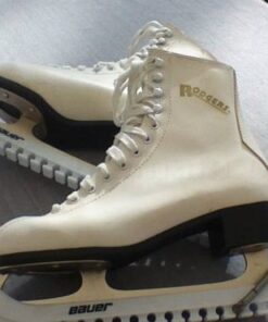 Location patins à glace blanc mariage hiver