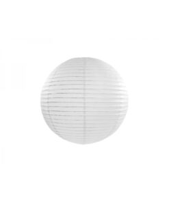 1 lanterne japonaise en papier lampion blanc 35cm