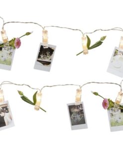 Guirlande photo lumineuse LED 20 pinces 3M