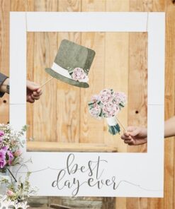 Cadre polaroid accessoire photo booth best day ever