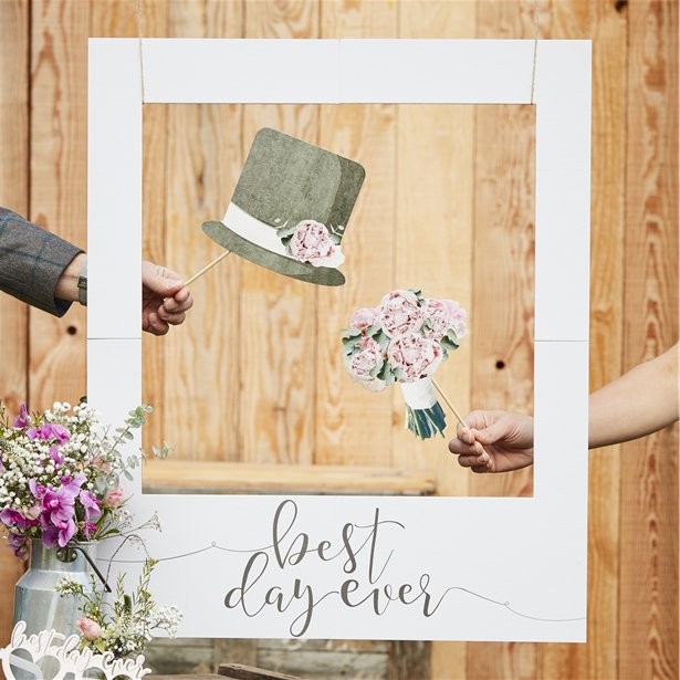 Cadre polaroid accessoire photo booth best day ever Cadre polaroid accessoire photo booth best day ever