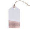 10 étiquettes tag rose gold doré cuivre blanc