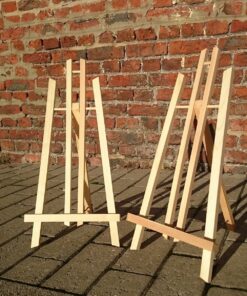 LOCATION duo de chevalets de table en bois H50cm