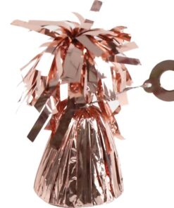 Poids pour ballon alu doré cuivré rose gold
