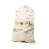 le sac cadeaux mariage en lin et or Mr et Mme