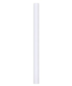 Tulle blanc tenture mariage blanc 80cm 9M