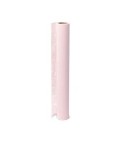 Chemin de table intissé luxe rose clair 30cm 5M