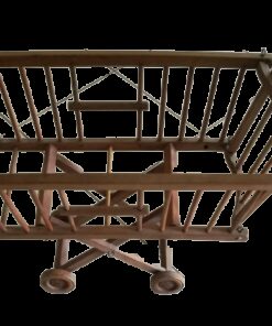 Location landau en bois presentoir deco bonbonnières bapteme