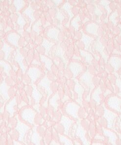 Location chemin de table rose blush dentelle