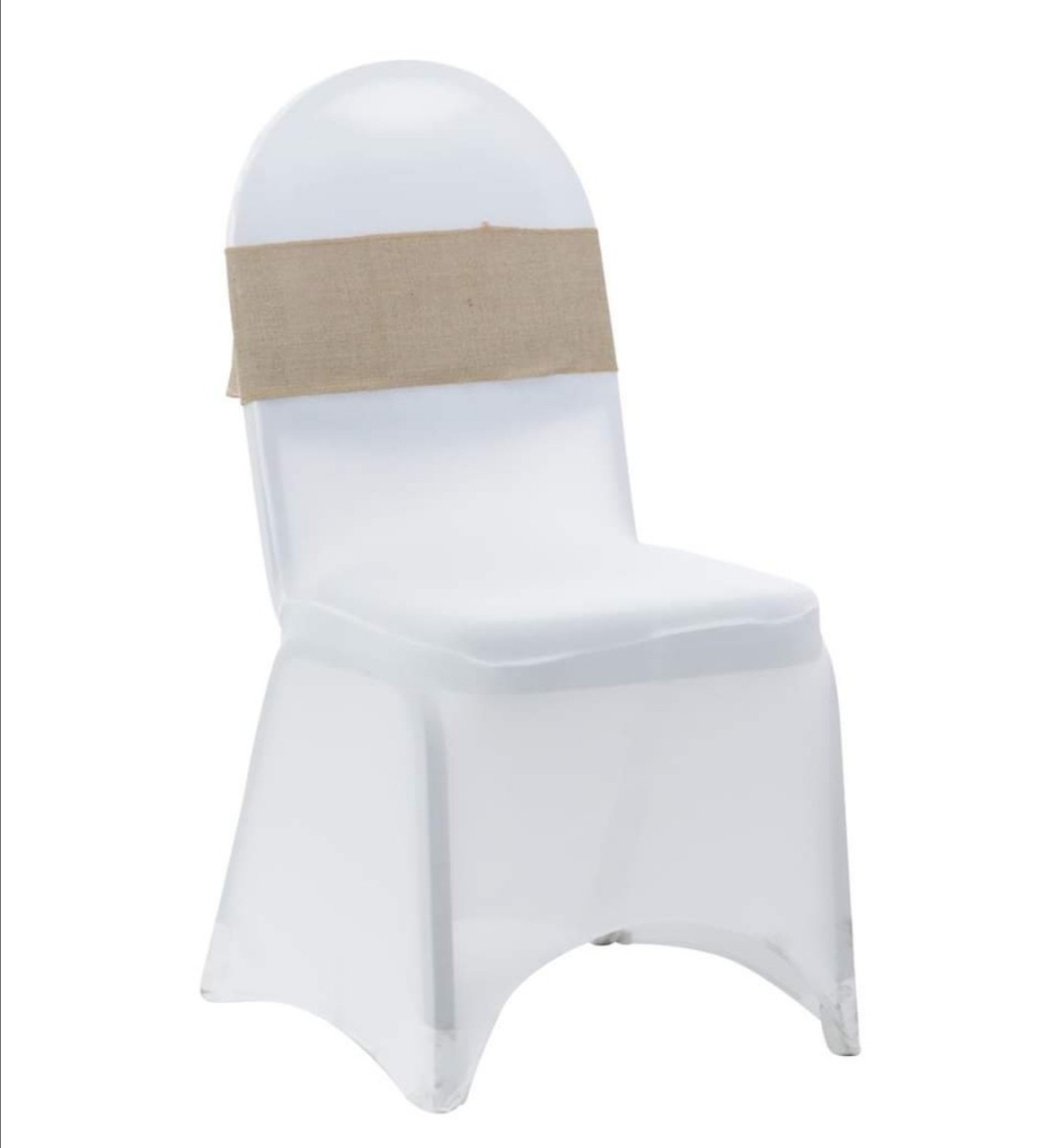 Location noeud de chaise lin naturel style jute Location noeud de chaise lin naturel style jute