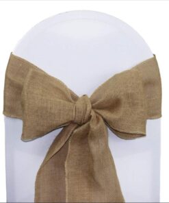 Location noeud de chaise lin naturel style jute