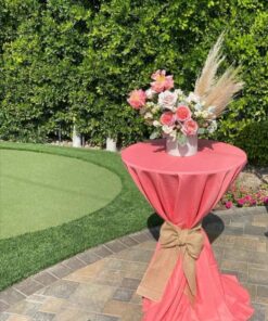 Location noeud de chaise lin naturel style jute