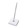 Le porte stylo mariage blanc et argent