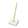 Le porte stylo mariage blanc et doré