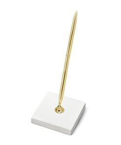 Le porte stylo mariage blanc et doré