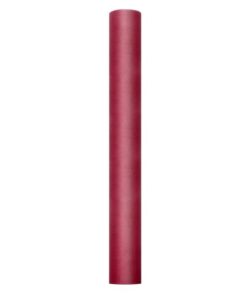 Tulle mariage rouge bordeaux 50cm 9M