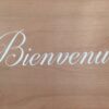 Location Panneau de Bienvenue Mariage effet bois