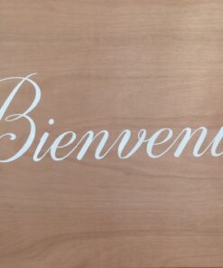 Location Panneau de Bienvenue Mariage effet bois