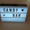 Location petite lightbox lumineuse